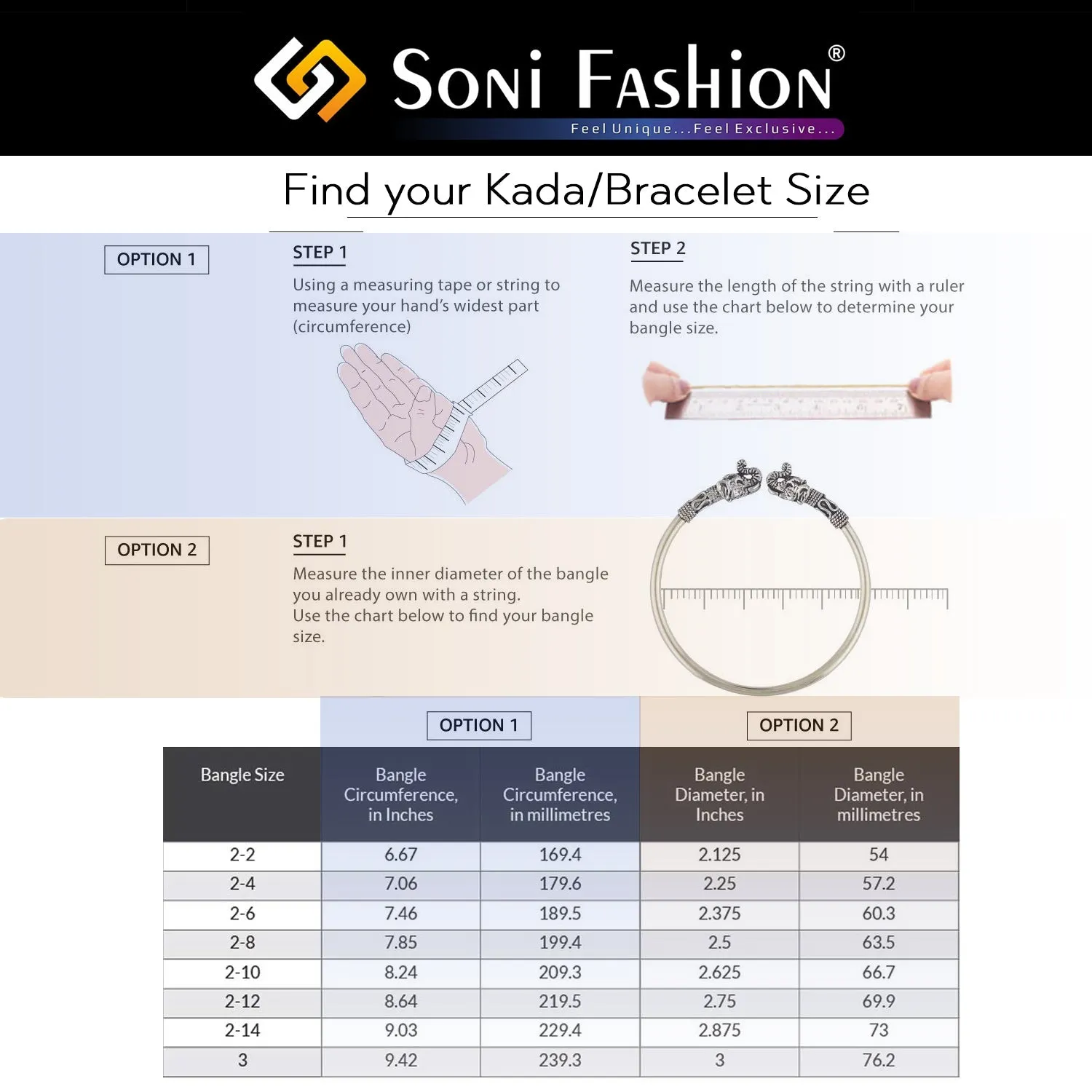Best Quality Durable Design Gold Plated Punjabi Kada for Men - Style B098
