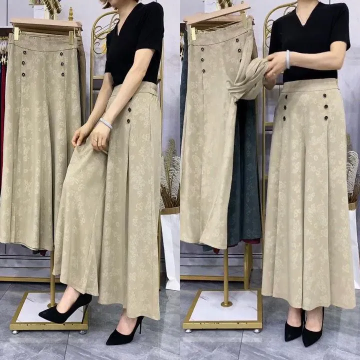 Cala Saia Madame em Seda Gelo / A Campe em Leveza & Elegncia!