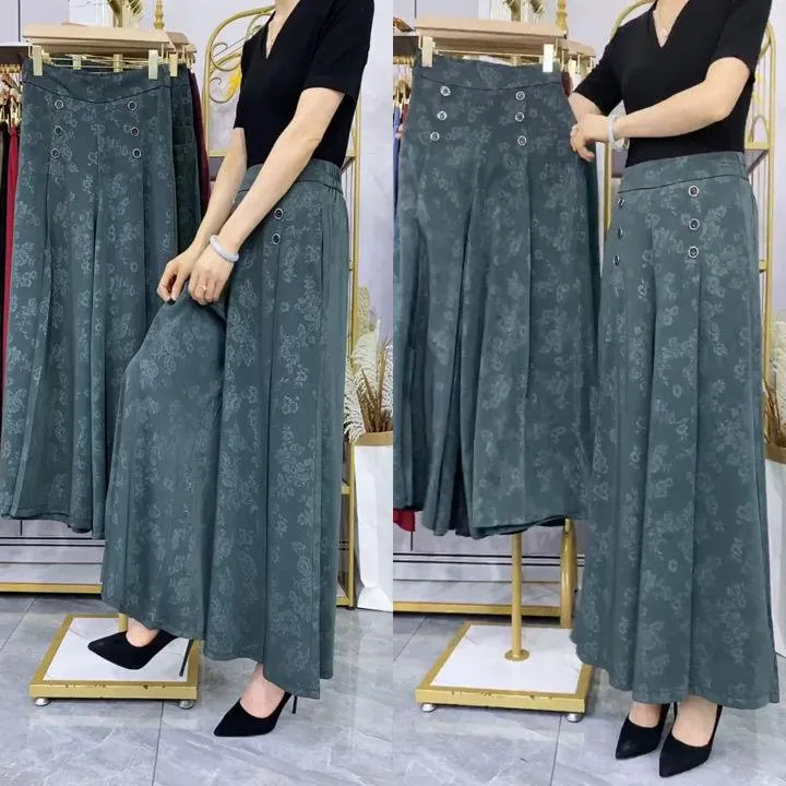 Cala Saia Madame em Seda Gelo / A Campe em Leveza & Elegncia!