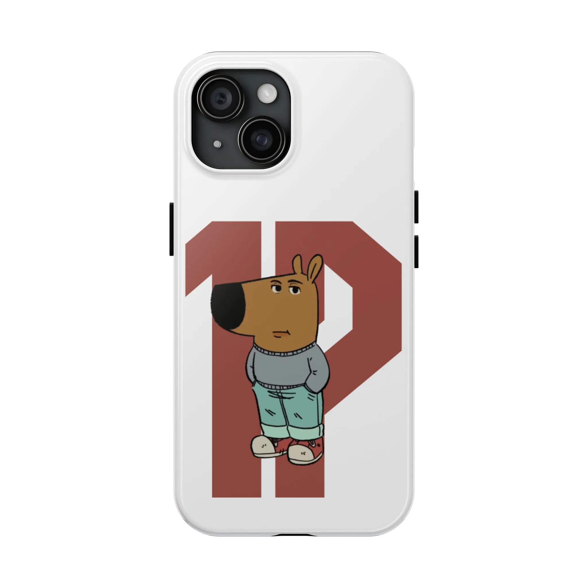 Cool Cartoon Dog Tough Phone Case - Durable Protection for Pet Lovers