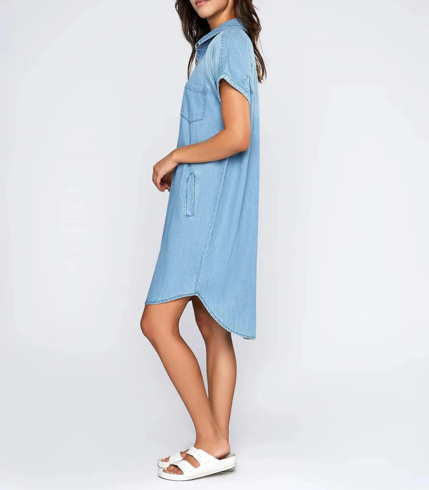 Denim Shirtdress
