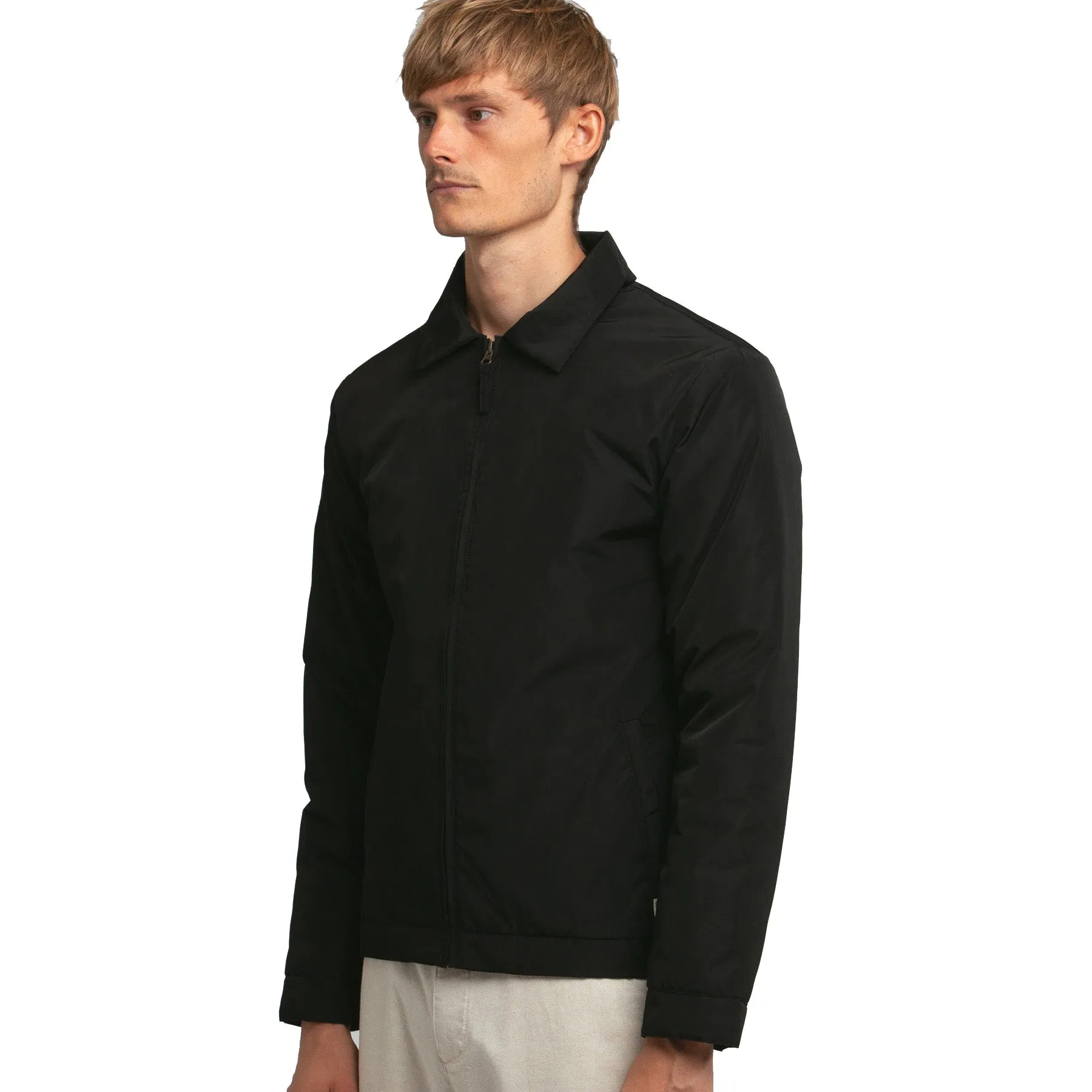 JAMES NYLON JACKET BLACK