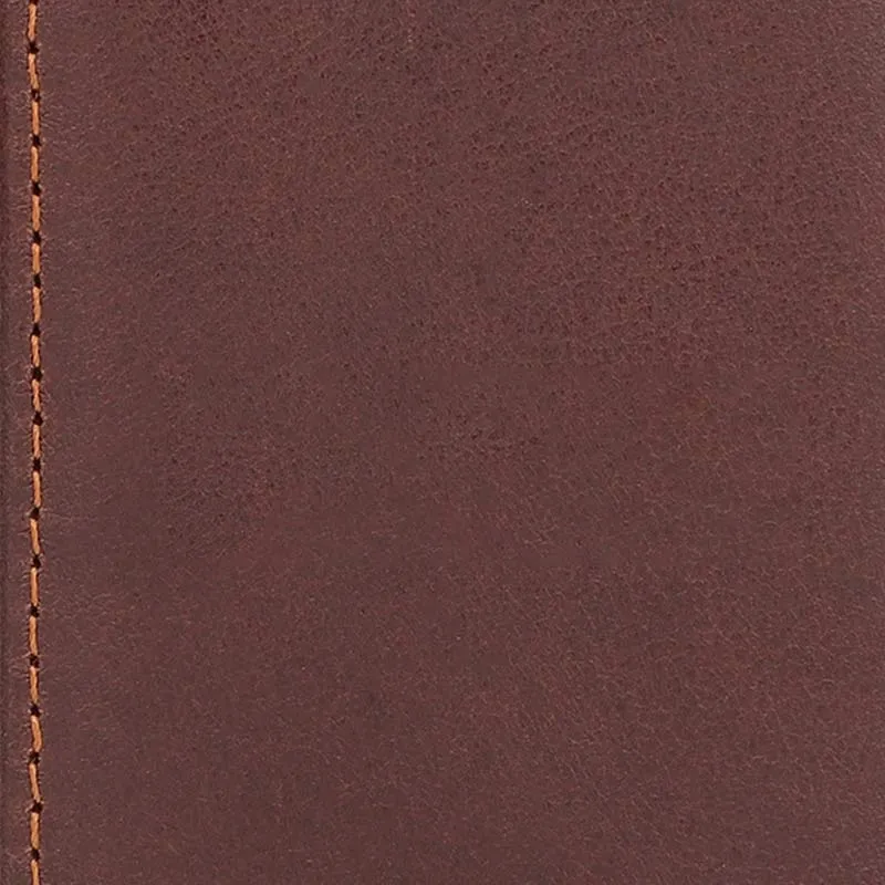 Men's Trifold Durable Wallets RFID Blocking Soft Genuine Leather Wallet