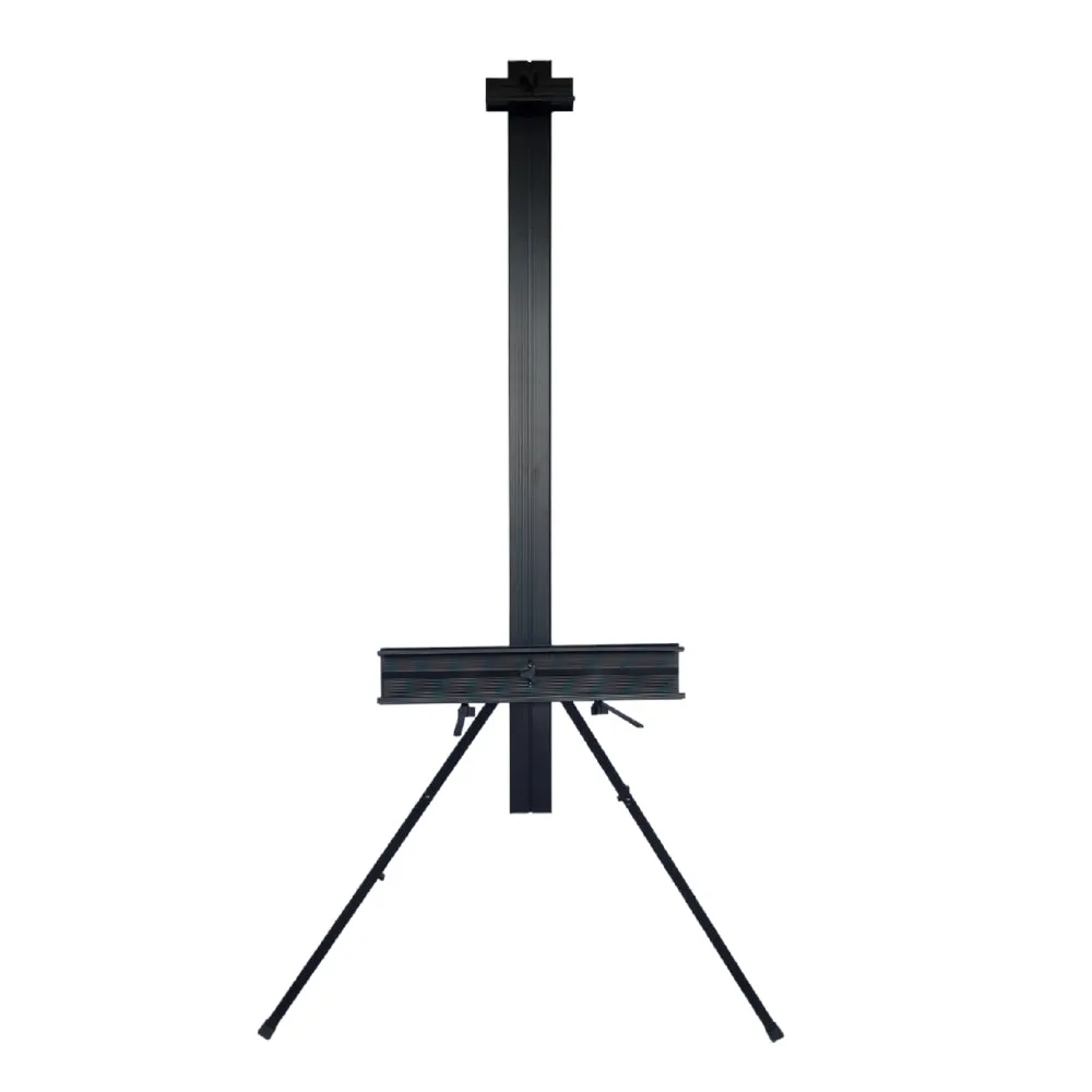 Prime Art Black Aluminium Studio Easel (EA18)