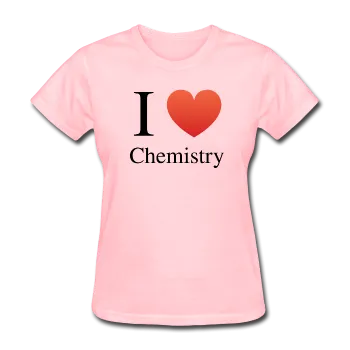 "I ♥ Chemistry" (black) - Women's T-Shirt