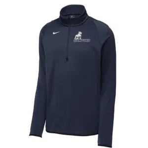 Samford University Nike Therma-FIT Quarter Zip Pullover