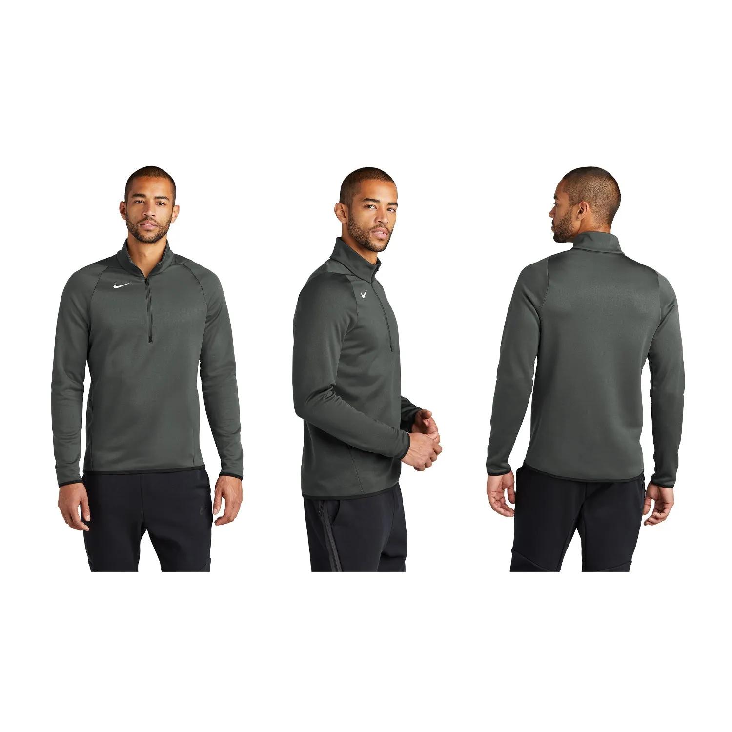 Samford University Nike Therma-FIT Quarter Zip Pullover
