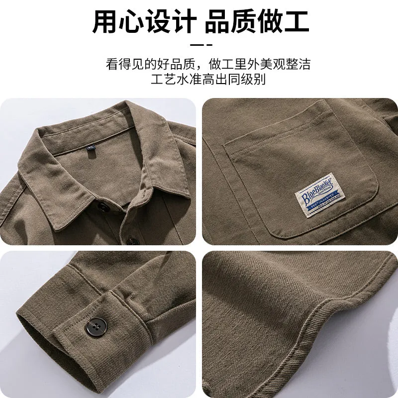 Work Durable Thick Shirt For Men Strong and Stylish